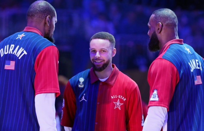 稳定吗？沙姆斯：巴黎奥运会美国男篮核心阵容是詹姆斯·杜迪塔+布克·霍乐迪